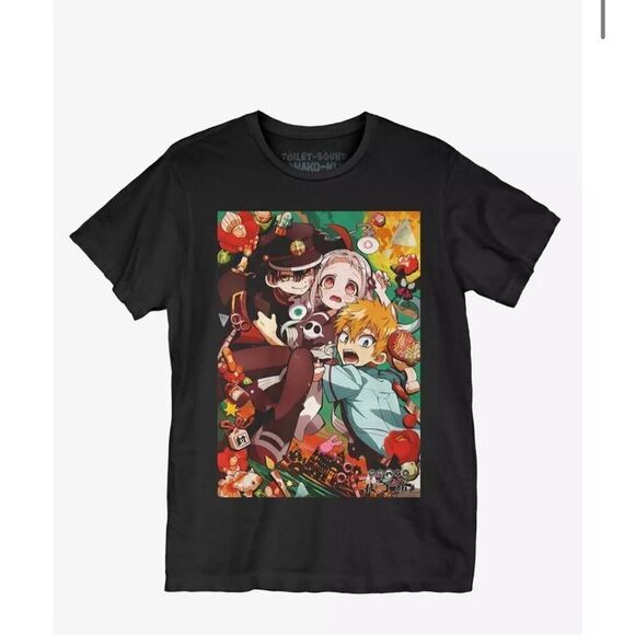 Toilet Bound Hanako-Kun Poster T-Shirt By Goodie Two Sleeves Size Small - Picture 1 of 6